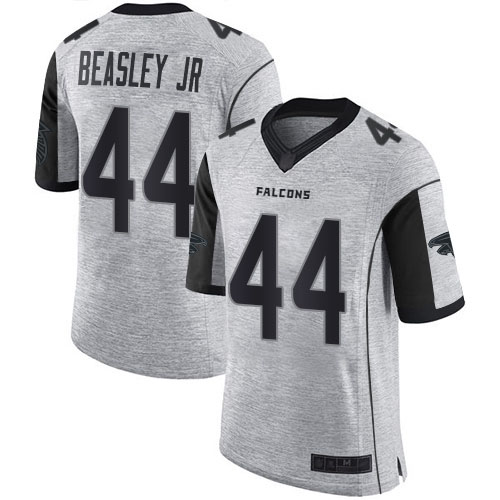 Atlanta Falcons Limited Gray Men Vic Beasley Jersey NFL Football #44 Gridiron II->atlanta falcons->NFL Jersey